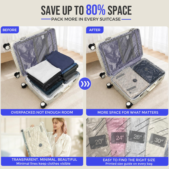20 pack vacuum storage bags