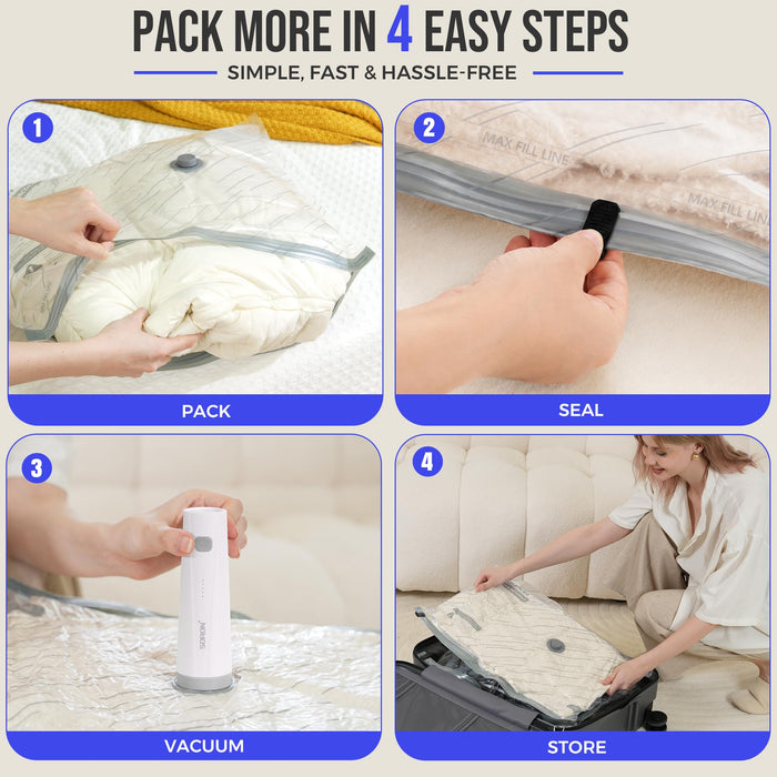 20 pack vacuum storage bags
