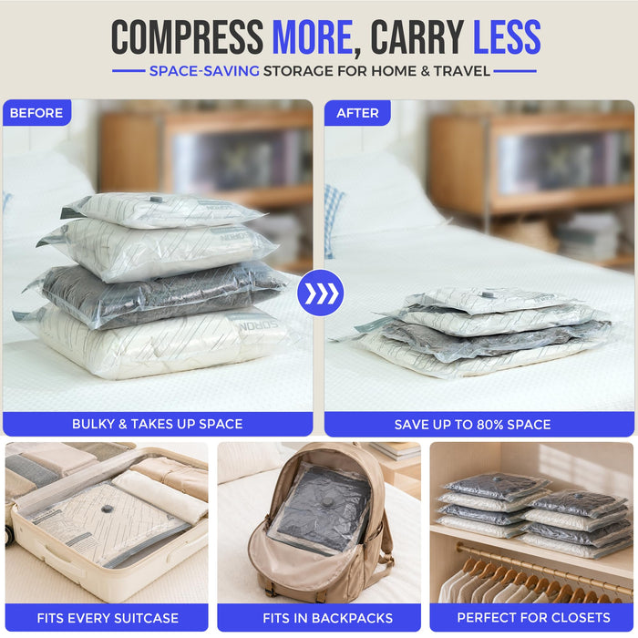 20 pack vacuum storage bags